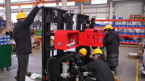 肥西企業全力沖刺“開門紅” 物搬運裝備制造跑出加速度